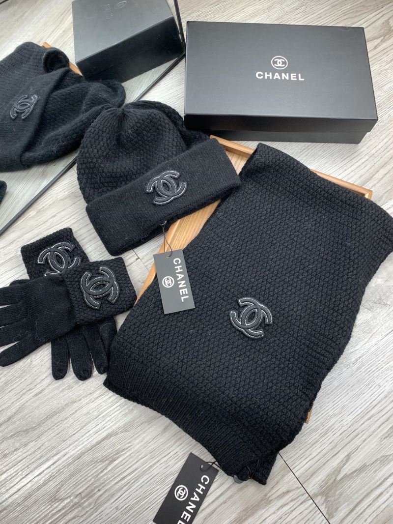 Chanel Caps Scarfs